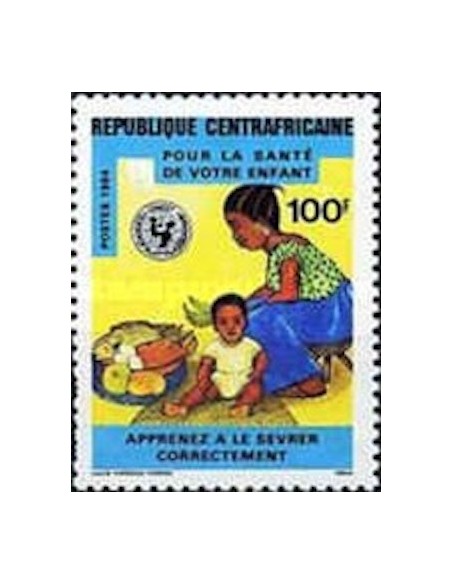 Centrafrcaine N° 639 Neuf **