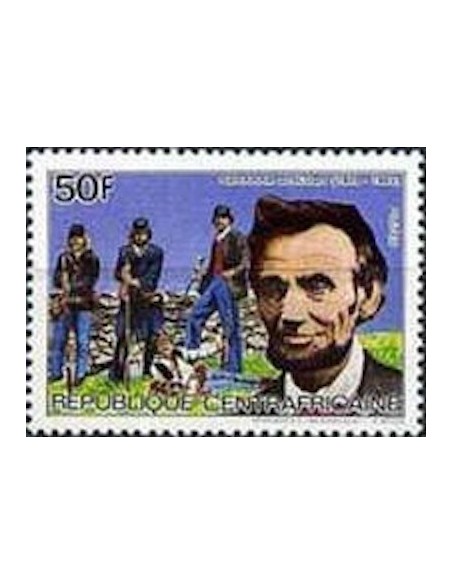 Centrafrcaine N° 653J Neuf **