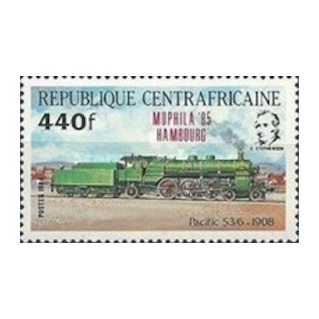 Centrafricaine N° 654 Neuf **