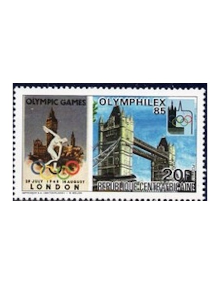 Centrafrcaine N° 660 Neuf **