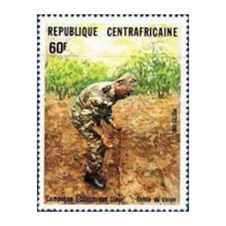 Centrafricaine N° 681 Neuf **