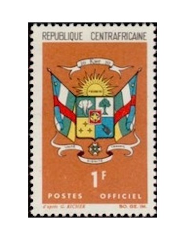 Centrafrcaine SERV N° 1 Neuf **