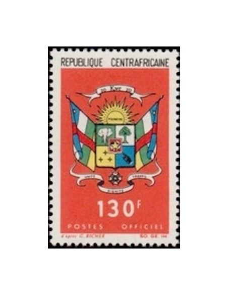 Centrafrcaine SERV N° 9 Neuf **