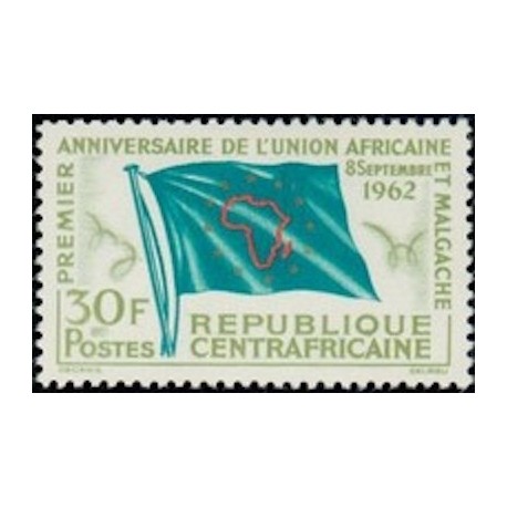 Centrafricaine N° 024 Neuf *