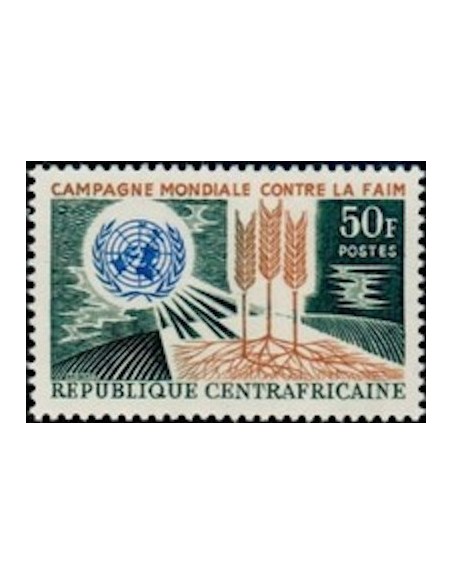Centrafrcaine N° 60 Neuf *