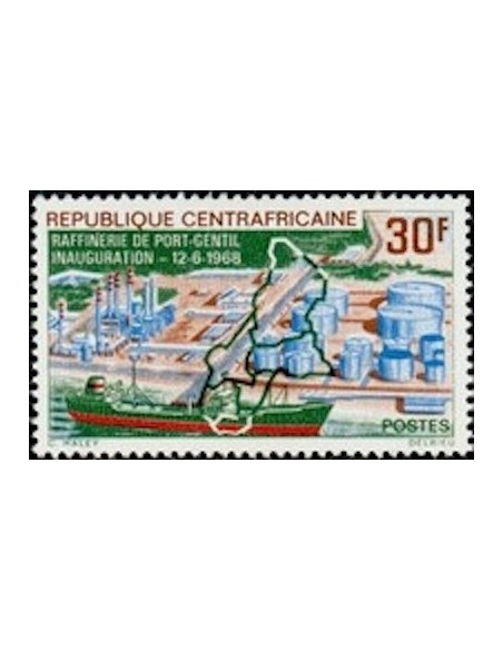 Centrafrcaine N° 102 Neuf *