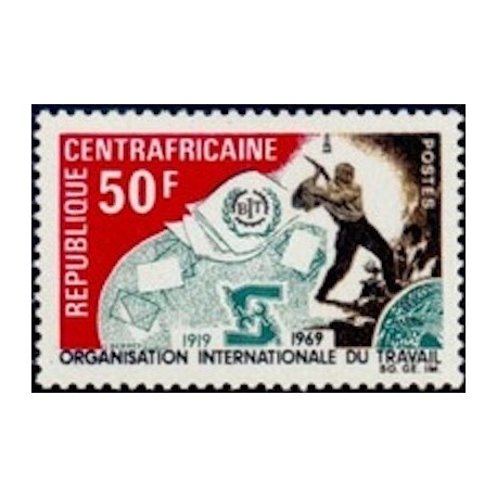 Centrafricaine N° 119 Neuf *