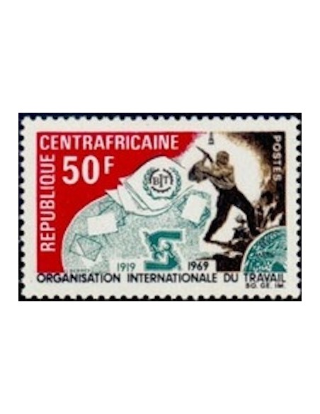 Centrafrcaine N° 119 Neuf *