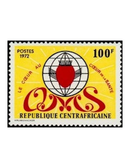 Centrafrcaine N° 165 Neuf *