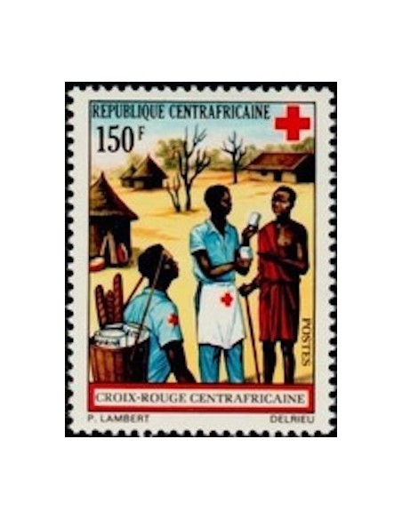 Centrafrcaine N° 166 Neuf *