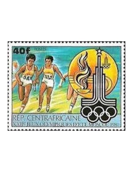 Centrafrcaine N° 428 Neuf *