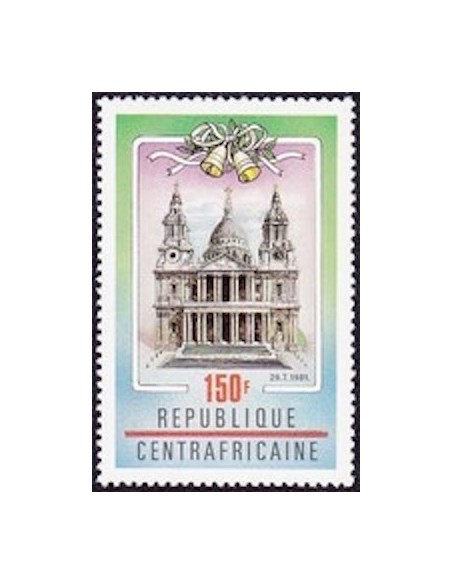 Centrafrcaine N° 452 Neuf *