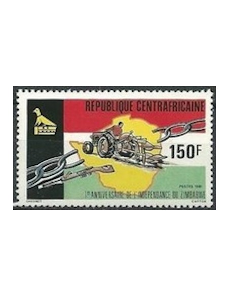 Centrafrcaine N° 455 Neuf *