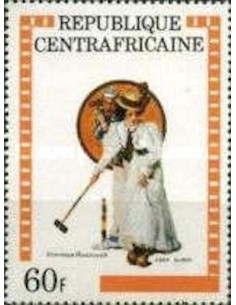 Centrafrcaine N° 500 Neuf *