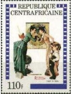 Centrafrcaine N° 501 Neuf *