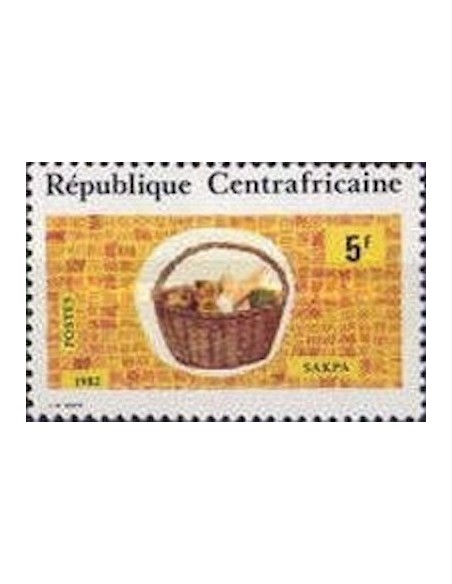 Centrafrcaine N° 524 Neuf *