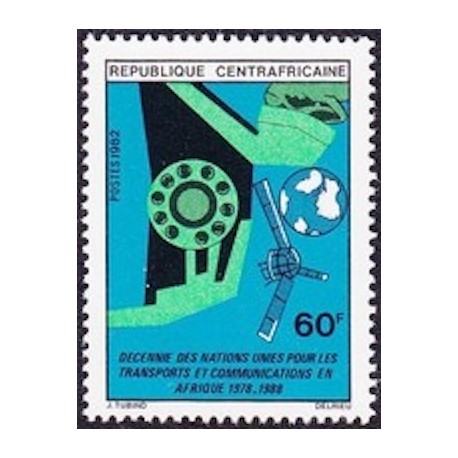 Centrafricaine N° 561 Neuf *