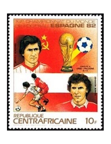 Centrafrcaine N° 580 Neuf *