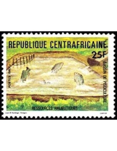 Centrafrcaine N° 594 Neuf *