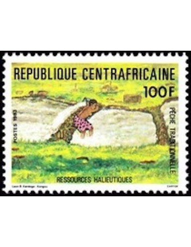 Centrafrcaine N° 596 Neuf *