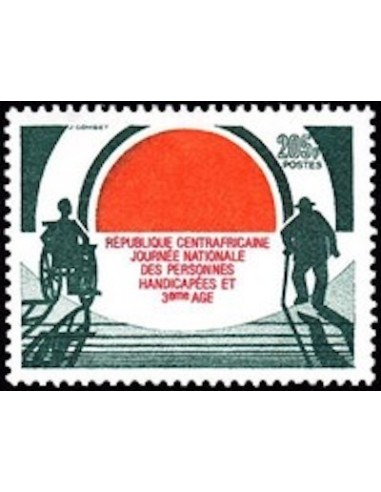 Centrafrcaine N° 601 Neuf *