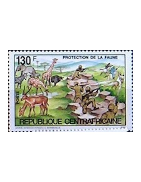 Centrafrcaine N° 603 Neuf *
