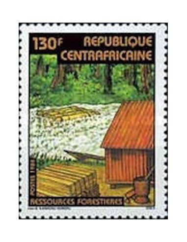Centrafrcaine N° 635 Neuf *