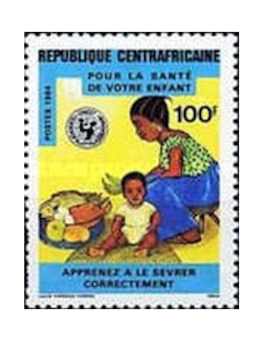 Centrafrcaine N° 639 Neuf *