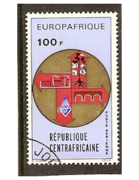Centrafrcaine PA N° 104 Neuf *