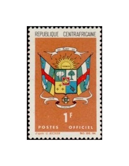 Centrafrcaine SERV N° 1 Neuf *