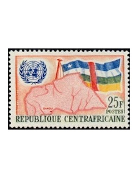 Centrafrcaine N° 15 Obli