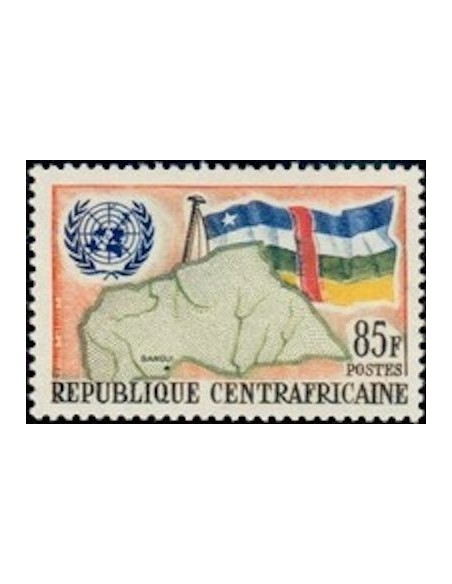Centrafrcaine N° 16 Obli