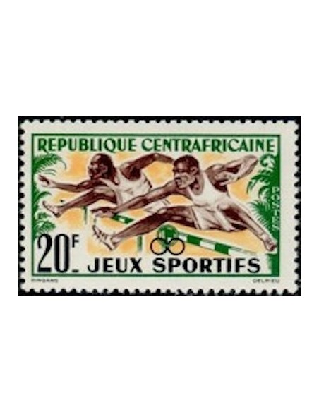 Centrafrcaine N° 20 Obli