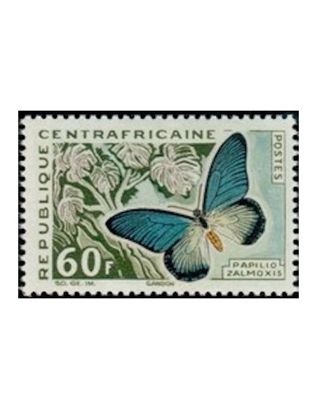 Centrafrcaine N° 34 Obli