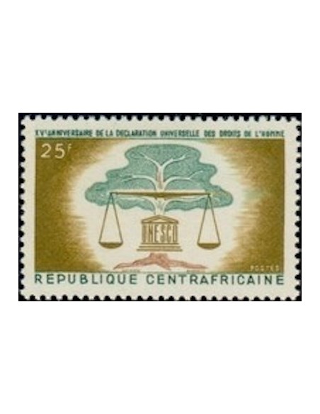 Centrafrcaine N° 35 Obli