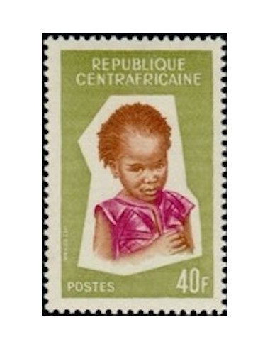 Centrafrcaine N° 39 Obli