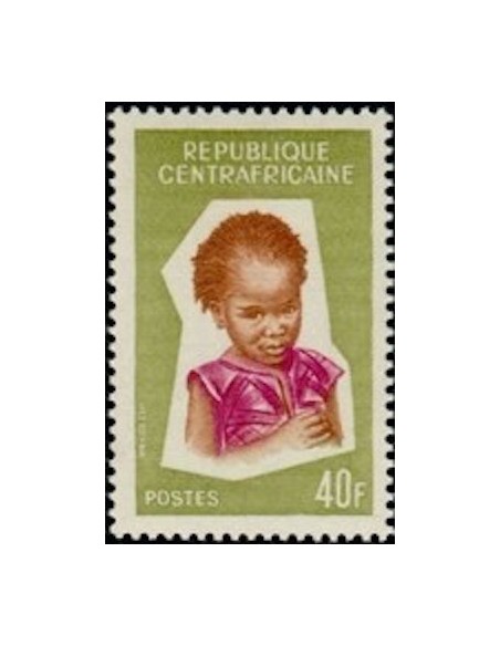 Centrafrcaine N° 39 Obli