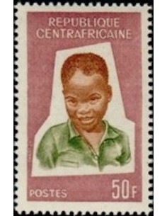 Centrafrcaine N° 40 Obli