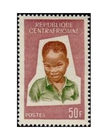 Centrafrcaine N° 40 Obli