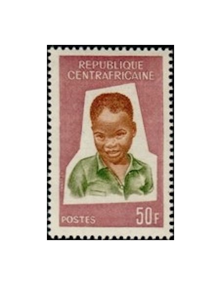 Centrafrcaine N° 40 Obli