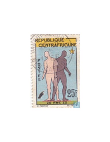 Centrafrcaine N° 42 Obli
