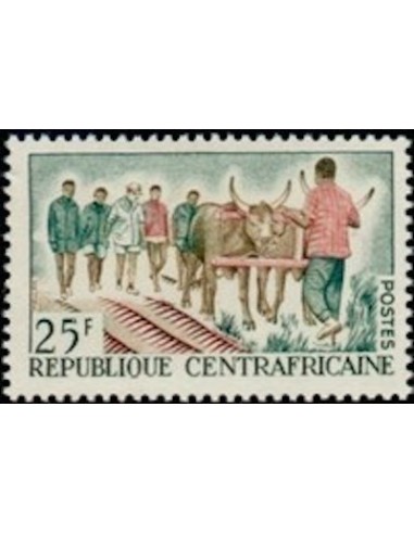 Centrafrcaine N° 43 Obli