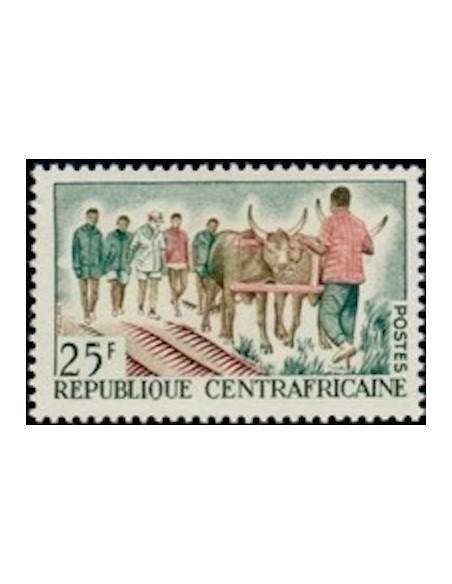Centrafrcaine N° 43 Obli