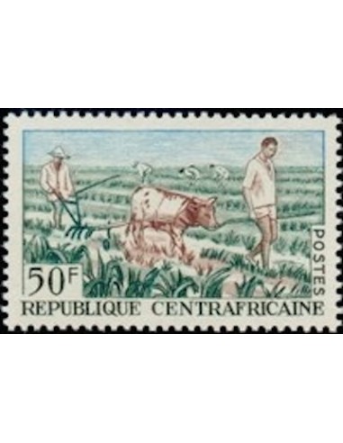 Centrafrcaine N° 44 Obli