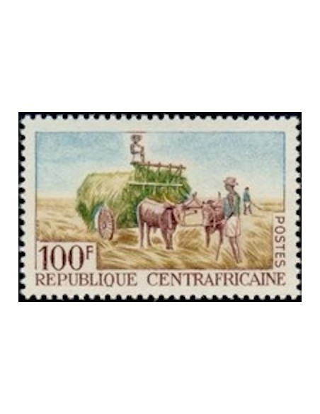 Centrafrcaine N° 46 Obli