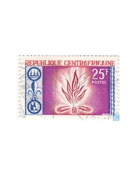 Centrafrcaine N° 58 Obli