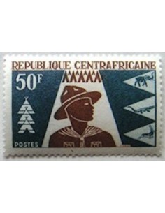 Centrafrcaine N° 59 Obli