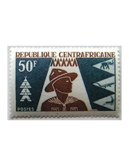 Centrafrcaine N° 59 Obli
