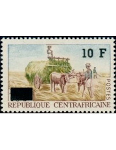 Centrafrcaine N° 66 Obli