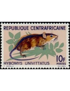 Centrafrcaine N° 76 Obli